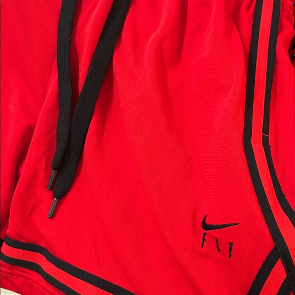 NWT [Nike] Fly Crossover 5" Red Loose Fit Athletic Shorts Women’s Sizes S M L XL - Picture 7 of 8